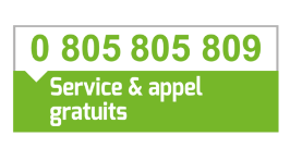 0 805 805 809 - Service & appel gratuits