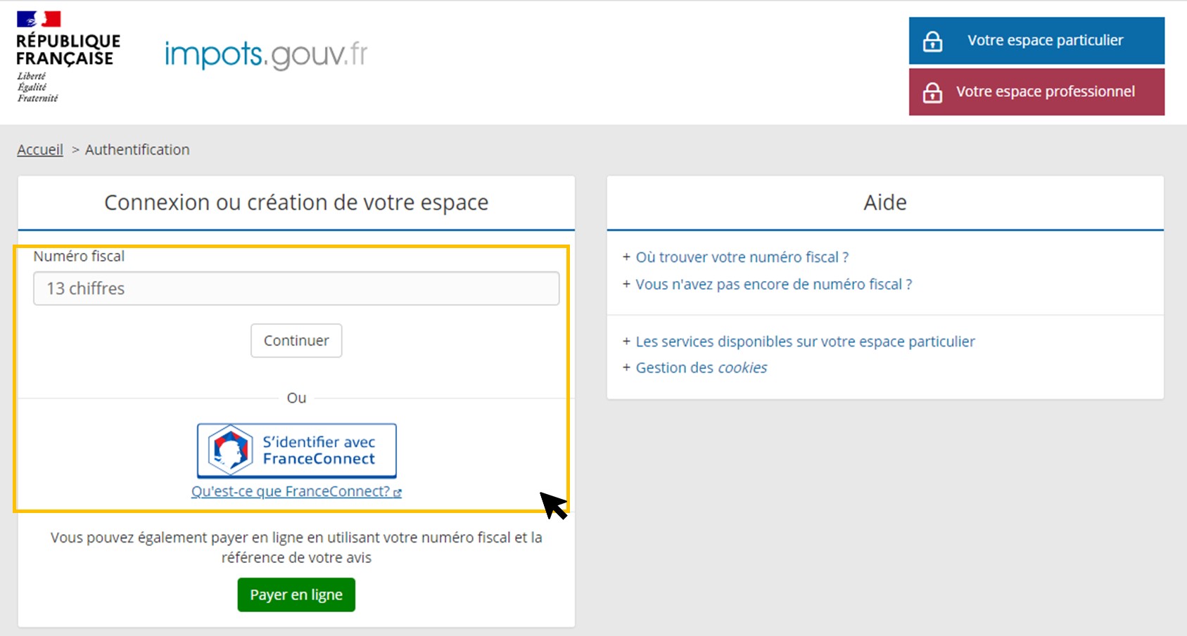 impôt 2023