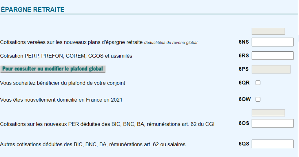 Epargne retraite