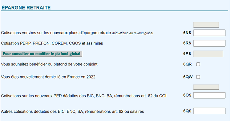 Epargne retraite