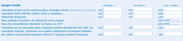 Cotisation Perp Prefon Corem Cgos Et Assimilés