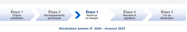 formulaire annexe 2044
